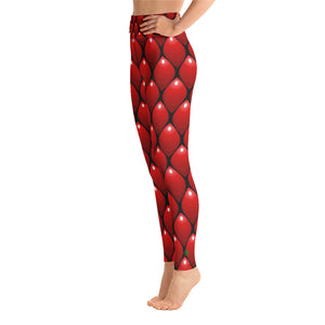 Yoga Leggings - Red Dragon - Green Cross Clothing,  - Apparel, Clothing, T-shirts, Accessories, Wristbands, Green Cross Clothing - GreenCrossClothing.co, Green Cross Clothing - GreenCrossClothing.co