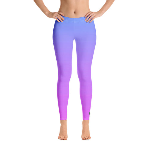 Leggings - Blue & Pink - Green Cross Clothing,  - Apparel, Clothing, T-shirts, Accessories, Wristbands, Green Cross Clothing - GreenCrossClothing.co, Green Cross Clothing - GreenCrossClothing.co