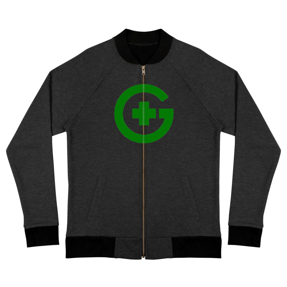 Sweater Jacket - Green Cross - Green Cross Clothing, Jacket - Green Cross - Apparel, Clothing, T-shirts, Accessories, Wristbands, Green Cross Clothing - GreenCrossClothing.co, Green Cross Clothing - GreenCrossClothing.co