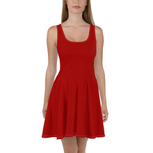 Load image into Gallery viewer, Skater Dress - Pomegranate - Green Cross Clothing,  - Apparel, Clothing, T-shirts, Accessories, Wristbands, Green Cross Clothing - GreenCrossClothing.co, Green Cross Clothing - GreenCrossClothing.co