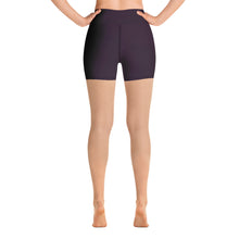 Load image into Gallery viewer, Yoga Shorts - Black Cherry II - Green Cross Clothing,  - Apparel, Clothing, T-shirts, Accessories, Wristbands, Green Cross Clothing - GreenCrossClothing.co, Green Cross Clothing - GreenCrossClothing.co