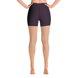 Yoga Shorts - Black Cherry II - Green Cross Clothing,  - Apparel, Clothing, T-shirts, Accessories, Wristbands, Green Cross Clothing - GreenCrossClothing.co, Green Cross Clothing - GreenCrossClothing.co