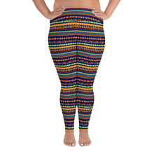 Load image into Gallery viewer, Plus Size Leggings - Tribe - Green Cross Clothing,  - Apparel, Clothing, T-shirts, Accessories, Wristbands, Green Cross Clothing - GreenCrossClothing.co, Green Cross Clothing - GreenCrossClothing.co