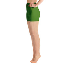 Load image into Gallery viewer, Yoga Shorts - Key Lime II - Green Cross Clothing,  - Apparel, Clothing, T-shirts, Accessories, Wristbands, Green Cross Clothing - GreenCrossClothing.co, Green Cross Clothing - GreenCrossClothing.co
