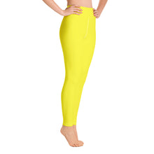 Load image into Gallery viewer, Yoga Leggings - Meyer Lemon - Green Cross Clothing,  - Apparel, Clothing, T-shirts, Accessories, Wristbands, Green Cross Clothing - GreenCrossClothing.co, Green Cross Clothing - GreenCrossClothing.co