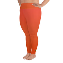 Load image into Gallery viewer, Plus Size Leggings - Fig - Green Cross Clothing,  - Apparel, Clothing, T-shirts, Accessories, Wristbands, Green Cross Clothing - GreenCrossClothing.co, Green Cross Clothing - GreenCrossClothing.co