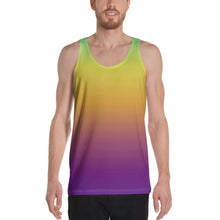Load image into Gallery viewer, Men&#39;s Tank Top - Green, Yellow, &amp; Purple - Green Cross Clothing,  - Apparel, Clothing, T-shirts, Accessories, Wristbands, Green Cross Clothing - GreenCrossClothing.co, Green Cross Clothing - GreenCrossClothing.co