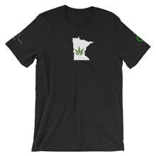 Load image into Gallery viewer, CBD T-Shirt - Minnesota - Green Cross Clothing, State T-shirt - Apparel, Clothing, T-shirts, Accessories, Wristbands, Green Cross Clothing - GreenCrossClothing.co, Green Cross Clothing - GreenCrossClothing.co