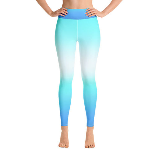 Yoga Leggings - Arctic - Green Cross Clothing,  - Apparel, Clothing, T-shirts, Accessories, Wristbands, Green Cross Clothing - GreenCrossClothing.co, Green Cross Clothing - GreenCrossClothing.co