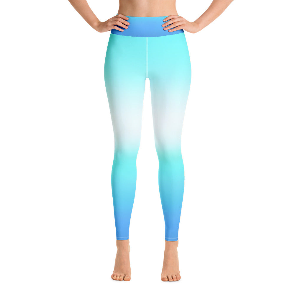 Yoga Leggings - Arctic - Green Cross Clothing,  - Apparel, Clothing, T-shirts, Accessories, Wristbands, Green Cross Clothing - GreenCrossClothing.co, Green Cross Clothing - GreenCrossClothing.co