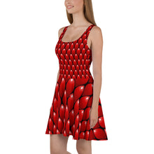 Load image into Gallery viewer, Skater Dress - Red Dragon - Green Cross Clothing,  - Apparel, Clothing, T-shirts, Accessories, Wristbands, Green Cross Clothing - GreenCrossClothing.co, Green Cross Clothing - GreenCrossClothing.co