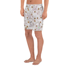 Load image into Gallery viewer, Men&#39;s Athletic Shorts - Cherry Blossoms - Green Cross Clothing,  - Apparel, Clothing, T-shirts, Accessories, Wristbands, Green Cross Clothing - GreenCrossClothing.co, Green Cross Clothing - GreenCrossClothing.co