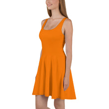 Load image into Gallery viewer, Skater Dress - Tangerine II - Green Cross Clothing,  - Apparel, Clothing, T-shirts, Accessories, Wristbands, Green Cross Clothing - GreenCrossClothing.co, Green Cross Clothing - GreenCrossClothing.co