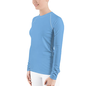 Women's Sun & Rash Guard - Blueberry - Green Cross Clothing,  - Apparel, Clothing, T-shirts, Accessories, Wristbands, Green Cross Clothing - GreenCrossClothing.co, Green Cross Clothing - GreenCrossClothing.co