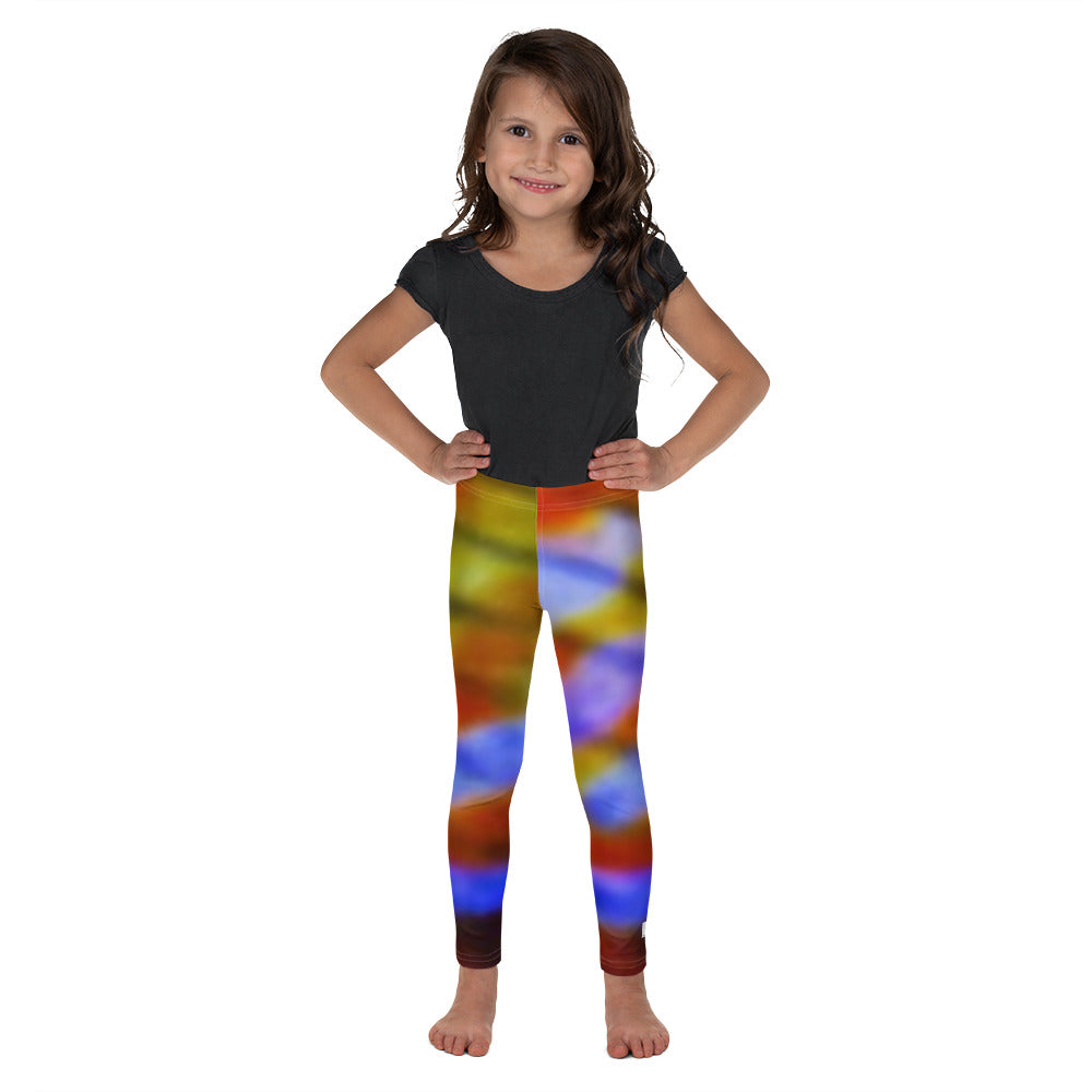 Kid's Leggings - Cichlid - Green Cross Clothing,  - Apparel, Clothing, T-shirts, Accessories, Wristbands, Green Cross Clothing - GreenCrossClothing.co, Green Cross Clothing - GreenCrossClothing.co