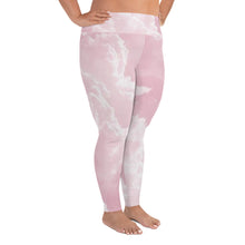 Load image into Gallery viewer, Plus Size Leggings - Pink Clouds - Green Cross Clothing,  - Apparel, Clothing, T-shirts, Accessories, Wristbands, Green Cross Clothing - GreenCrossClothing.co, Green Cross Clothing - GreenCrossClothing.co