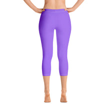 Load image into Gallery viewer, Capri Leggings - Ultraviolet - Green Cross Clothing,  - Apparel, Clothing, T-shirts, Accessories, Wristbands, Green Cross Clothing - GreenCrossClothing.co, Green Cross Clothing - GreenCrossClothing.co