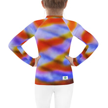 Load image into Gallery viewer, Kids Girls&#39; Sun &amp; Rash Guard - Cichlid - Green Cross Clothing,  - Apparel, Clothing, T-shirts, Accessories, Wristbands, Green Cross Clothing - GreenCrossClothing.co, Green Cross Clothing - GreenCrossClothing.co