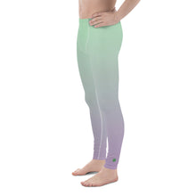 Load image into Gallery viewer, Men&#39;s Leggings - Lilac &amp; Mint - Green Cross Clothing,  - Apparel, Clothing, T-shirts, Accessories, Wristbands, Green Cross Clothing - GreenCrossClothing.co, Green Cross Clothing - GreenCrossClothing.co