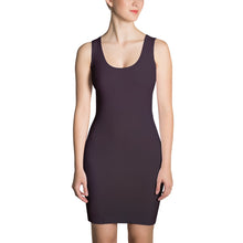 Load image into Gallery viewer, Fitted Dress - Black Cherry II - Green Cross Clothing,  - Apparel, Clothing, T-shirts, Accessories, Wristbands, Green Cross Clothing - GreenCrossClothing.co, Green Cross Clothing - GreenCrossClothing.co