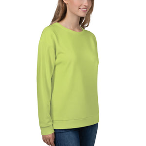 Women's Sweatshirt - Key Lime - Green Cross Clothing,  - Apparel, Clothing, T-shirts, Accessories, Wristbands, Green Cross Clothing - GreenCrossClothing.co, Green Cross Clothing - GreenCrossClothing.co
