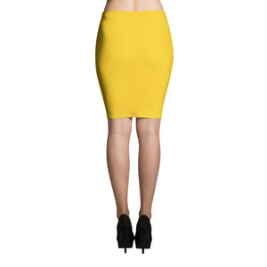 Pencil Skirt - Mango - Green Cross Clothing,  - Apparel, Clothing, T-shirts, Accessories, Wristbands, Green Cross Clothing - GreenCrossClothing.co, Green Cross Clothing - GreenCrossClothing.co
