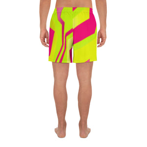 Men's Athletic Shorts - Neon - Green Cross Clothing,  - Apparel, Clothing, T-shirts, Accessories, Wristbands, Green Cross Clothing - GreenCrossClothing.co, Green Cross Clothing - GreenCrossClothing.co