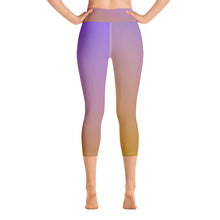 Load image into Gallery viewer, Yoga Capri Leggings - Sunset - Green Cross Clothing,  - Apparel, Clothing, T-shirts, Accessories, Wristbands, Green Cross Clothing - GreenCrossClothing.co, Green Cross Clothing - GreenCrossClothing.co