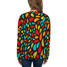 Load image into Gallery viewer, Women&#39;s Sweatshirt - Colorful Drops - Green Cross Clothing,  - Apparel, Clothing, T-shirts, Accessories, Wristbands, Green Cross Clothing - GreenCrossClothing.co, Green Cross Clothing - GreenCrossClothing.co