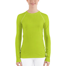 Load image into Gallery viewer, Women&#39;s Sun &amp; Rash Guard - Kiwi - Green Cross Clothing,  - Apparel, Clothing, T-shirts, Accessories, Wristbands, Green Cross Clothing - GreenCrossClothing.co, Green Cross Clothing - GreenCrossClothing.co