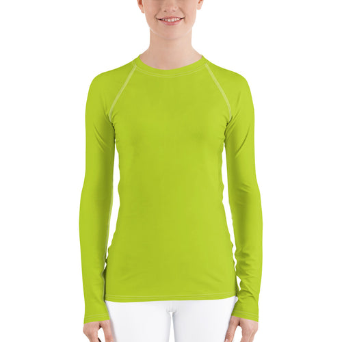 Women's Sun & Rash Guard - Kiwi - Green Cross Clothing,  - Apparel, Clothing, T-shirts, Accessories, Wristbands, Green Cross Clothing - GreenCrossClothing.co, Green Cross Clothing - GreenCrossClothing.co