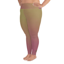 Load image into Gallery viewer, Plus Size Leggings - Grapes - Green Cross Clothing,  - Apparel, Clothing, T-shirts, Accessories, Wristbands, Green Cross Clothing - GreenCrossClothing.co, Green Cross Clothing - GreenCrossClothing.co