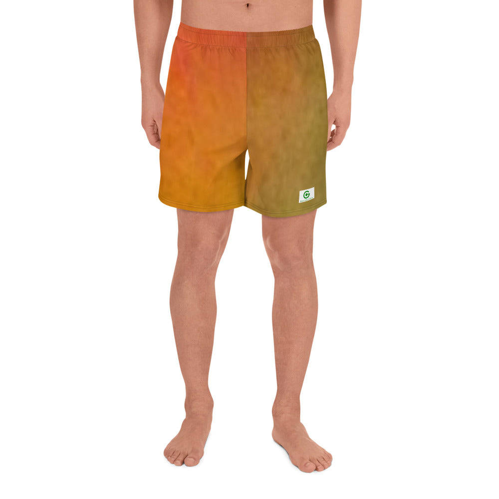 Men's Athletic Shorts - Mango II - Green Cross Clothing,  - Apparel, Clothing, T-shirts, Accessories, Wristbands, Green Cross Clothing - GreenCrossClothing.co, Green Cross Clothing - GreenCrossClothing.co