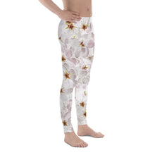 Load image into Gallery viewer, Men&#39;s Leggings - Cherry Blossoms - Green Cross Clothing,  - Apparel, Clothing, T-shirts, Accessories, Wristbands, Green Cross Clothing - GreenCrossClothing.co, Green Cross Clothing - GreenCrossClothing.co