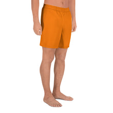 Load image into Gallery viewer, Men&#39;s Athletic Shorts - Tangerine II - Green Cross Clothing,  - Apparel, Clothing, T-shirts, Accessories, Wristbands, Green Cross Clothing - GreenCrossClothing.co, Green Cross Clothing - GreenCrossClothing.co