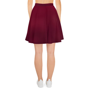 Skater Skirt - Black Cherry - Green Cross Clothing,  - Apparel, Clothing, T-shirts, Accessories, Wristbands, Green Cross Clothing - GreenCrossClothing.co, Green Cross Clothing - GreenCrossClothing.co