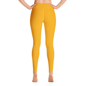 Yoga Leggings - Tangerine - Green Cross Clothing,  - Apparel, Clothing, T-shirts, Accessories, Wristbands, Green Cross Clothing - GreenCrossClothing.co, Green Cross Clothing - GreenCrossClothing.co