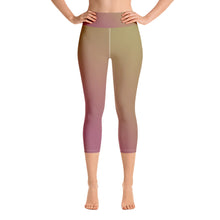 Load image into Gallery viewer, Yoga Capri Leggings - Grapes - Green Cross Clothing,  - Apparel, Clothing, T-shirts, Accessories, Wristbands, Green Cross Clothing - GreenCrossClothing.co, Green Cross Clothing - GreenCrossClothing.co