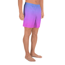 Load image into Gallery viewer, Men&#39;s Athletic Shorts - Blue &amp; Pink - Green Cross Clothing,  - Apparel, Clothing, T-shirts, Accessories, Wristbands, Green Cross Clothing - GreenCrossClothing.co, Green Cross Clothing - GreenCrossClothing.co