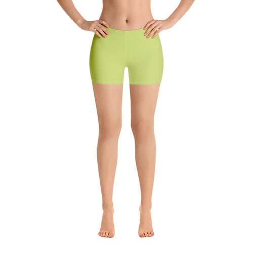 Legging Shorts - Key Lime - Green Cross Clothing,  - Apparel, Clothing, T-shirts, Accessories, Wristbands, Green Cross Clothing - GreenCrossClothing.co, Green Cross Clothing - GreenCrossClothing.co