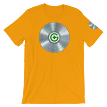 Load image into Gallery viewer, T-Shirt - Platinum Record - Green Cross Clothing, Record T-shirt - Apparel, Clothing, T-shirts, Accessories, Wristbands, Green Cross Clothing - GreenCrossClothing.co, Green Cross Clothing - GreenCrossClothing.co