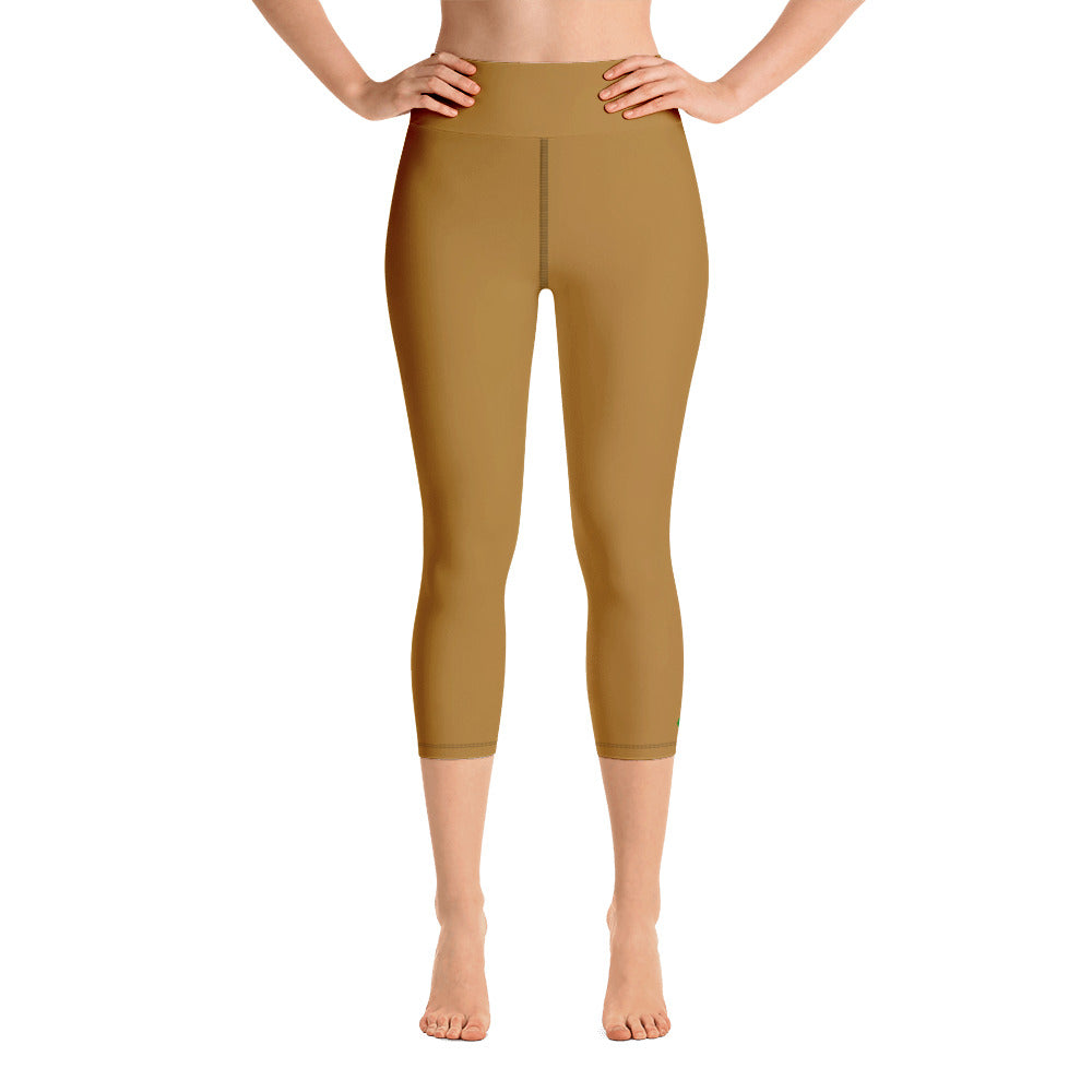 Yoga Capri Leggings - Kiwi II - Green Cross Clothing,  - Apparel, Clothing, T-shirts, Accessories, Wristbands, Green Cross Clothing - GreenCrossClothing.co, Green Cross Clothing - GreenCrossClothing.co