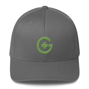 Embroidered Premium FlexFit Cap - Green Cross - Green Cross Clothing, Green Cross Hat - Apparel, Clothing, T-shirts, Accessories, Wristbands, Green Cross Clothing - GreenCrossClothing.co, Green Cross Clothing - GreenCrossClothing.co