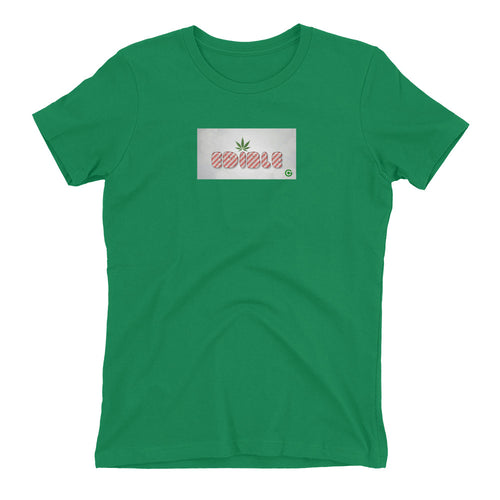 Ladies' T-Shirt - Edible Candy - Green Cross Clothing, Ladies' T-Shirt Edible - Apparel, Clothing, T-shirts, Accessories, Wristbands, Green Cross Clothing - GreenCrossClothing.co, Green Cross Clothing - GreenCrossClothing.co