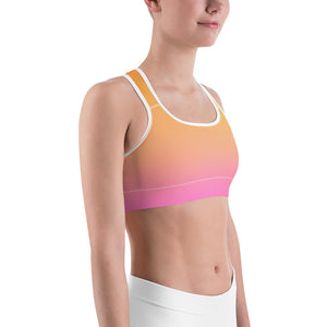 Sports Bra - Sorbet - Green Cross Clothing,  - Apparel, Clothing, T-shirts, Accessories, Wristbands, Green Cross Clothing - GreenCrossClothing.co, Green Cross Clothing - GreenCrossClothing.co