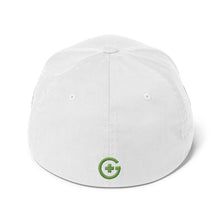 Load image into Gallery viewer, Embroidered Premium FlexFit Cap - Dank - Green Cross Clothing, Dank Hat - Apparel, Clothing, T-shirts, Accessories, Wristbands, Green Cross Clothing - GreenCrossClothing.co, Green Cross Clothing - GreenCrossClothing.co