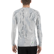 Load image into Gallery viewer, Men&#39;s Sun &amp; Rash Guard - Grey Camo - Green Cross Clothing,  - Apparel, Clothing, T-shirts, Accessories, Wristbands, Green Cross Clothing - GreenCrossClothing.co, Green Cross Clothing - GreenCrossClothing.co