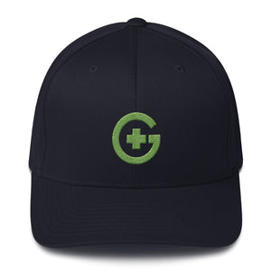 Embroidered Premium FlexFit Cap - Green Cross - Green Cross Clothing, Green Cross Hat - Apparel, Clothing, T-shirts, Accessories, Wristbands, Green Cross Clothing - GreenCrossClothing.co, Green Cross Clothing - GreenCrossClothing.co