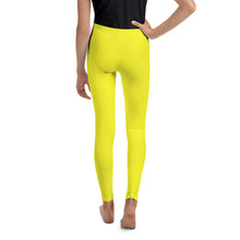 Load image into Gallery viewer, Youth Leggings - Meyer Lemon - Green Cross Clothing,  - Apparel, Clothing, T-shirts, Accessories, Wristbands, Green Cross Clothing - GreenCrossClothing.co, Green Cross Clothing - GreenCrossClothing.co