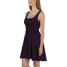 Load image into Gallery viewer, Skater Dress - Black Cherry II - Green Cross Clothing,  - Apparel, Clothing, T-shirts, Accessories, Wristbands, Green Cross Clothing - GreenCrossClothing.co, Green Cross Clothing - GreenCrossClothing.co